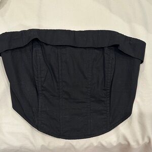 Kendall & Kylie Black Crop Top